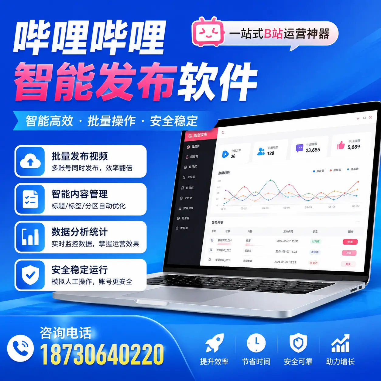 如何通过哔哩哔哩智能发布软件提升 西安 企业曝光率